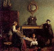 Orpen, Willam A Mere Fracture oil painting artist
